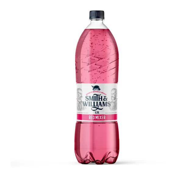 B/a gāzēts dzēriens Smith and Williams Red Mixer 1.5l