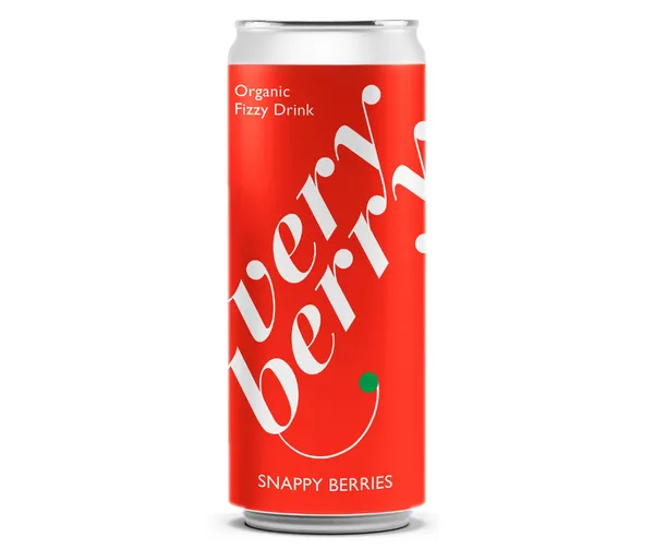 B/a gāzēts dzēriens Snappy Berry 0.33l CAN, Very Berry