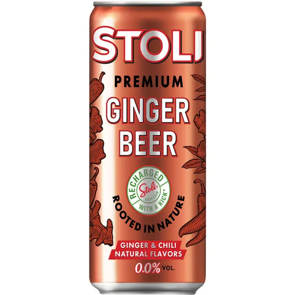 B/a gāzēts dzēriens Stolichnaya Ginger Beer 0.25l