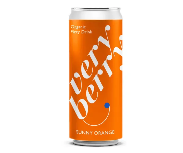 B/a gāzēts dzēriens Sunny Orange 0.33l CAN, Very Berry