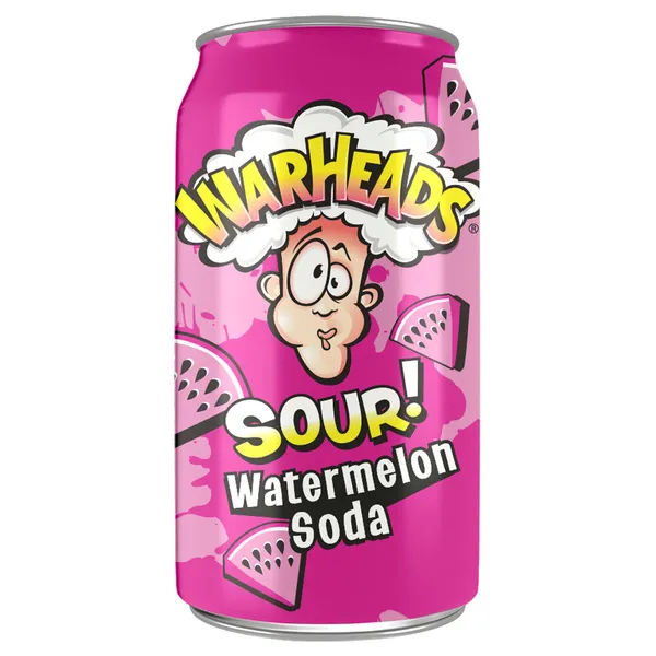 B/a gāzēts dzēriens Watermelon Soda 330ml, Warheads