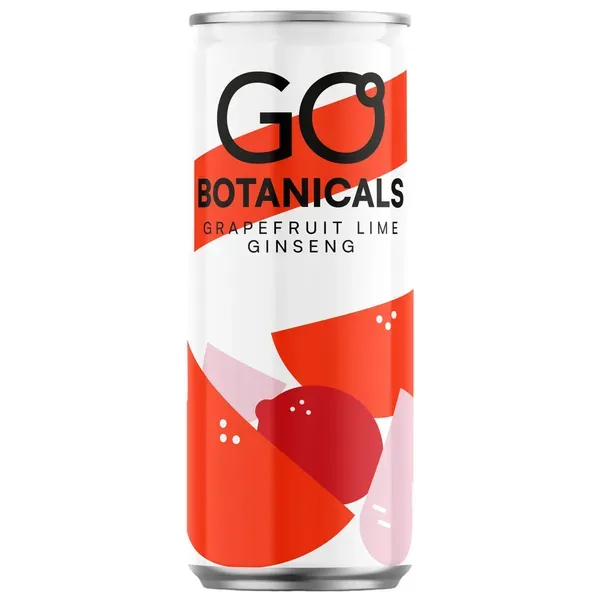 B/a gāzēts vitam. dzēriens Grapefruit 0.33l CAN, Go Botanicals