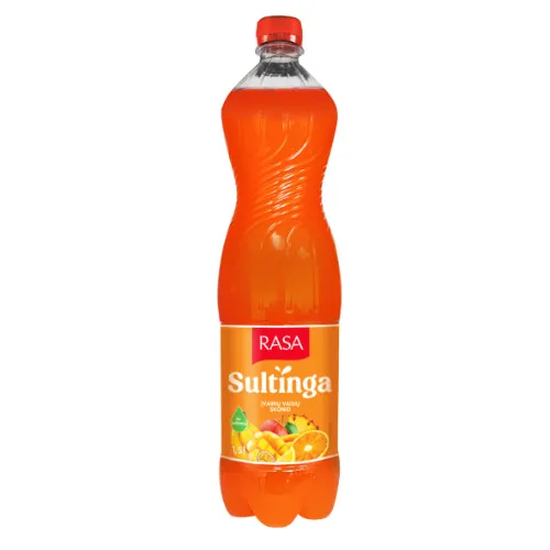 B/a negāz. dzēriens ar apelsīnu un mango g., ar cukuru un sald. 1.5l  PET, Rasa