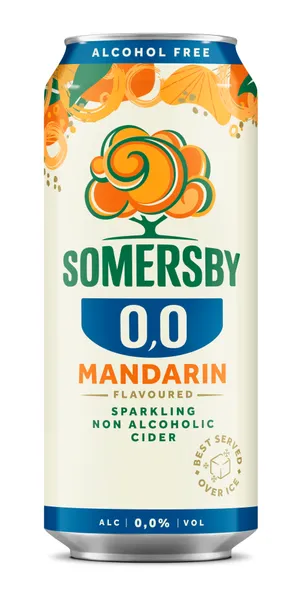 B/a sidrs Mandarin 0.0% 0.5l CAN, Somersby