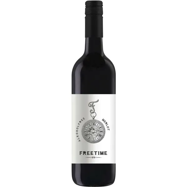 B/a s.vīns Free Time Merlot sausais 0% 0.75l