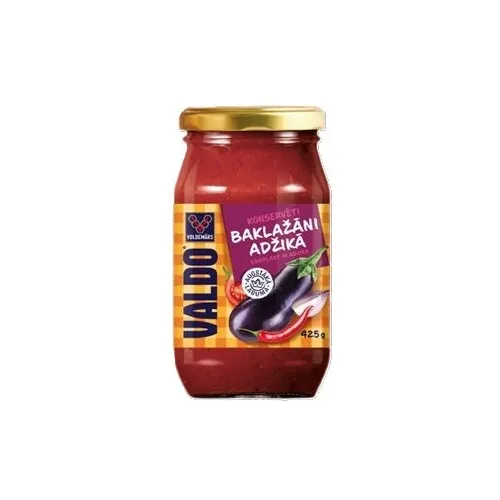 Baklažāni adžikā 425g, Valdo