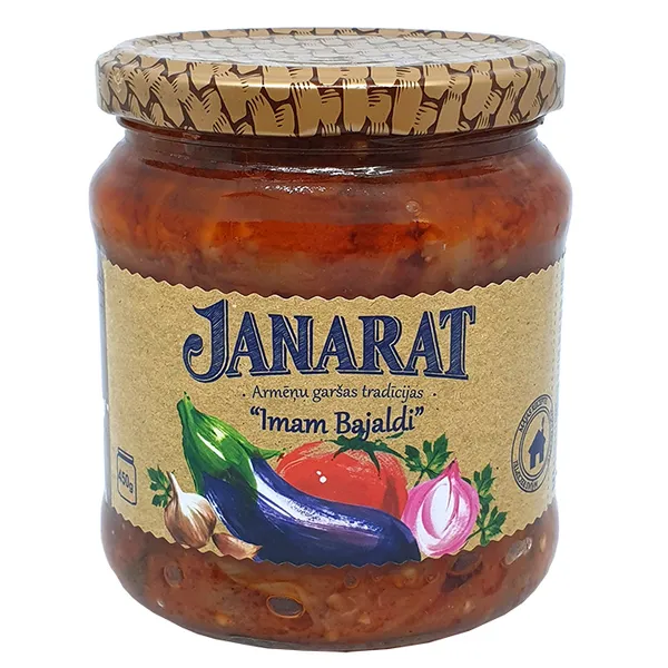 Baklažāni Kaukāzu mājas gaumē 450g, Janart