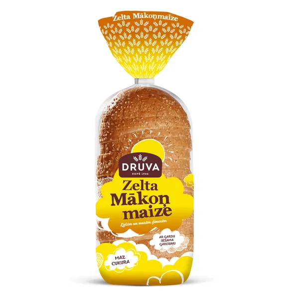 Baltmaize Zelta Mākoņmaize DRUVA 450g
