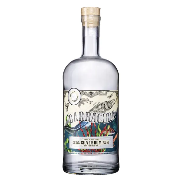 BARRACUDA RUM SILVER 38% 6x70CL