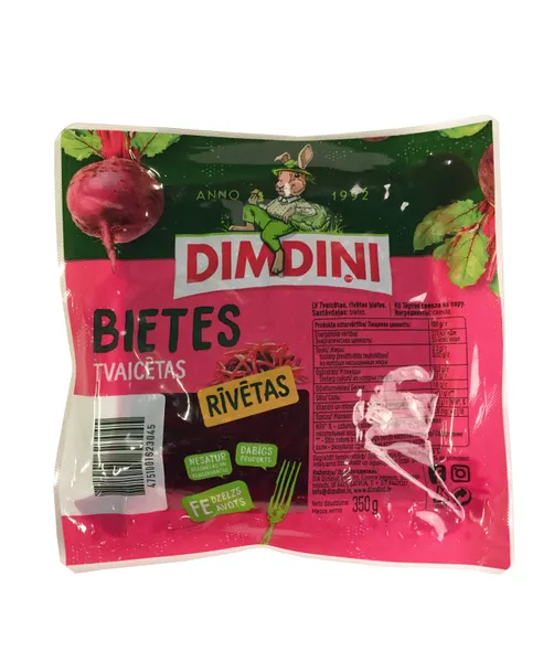 Bietes vārītas un rīvētas DIMDIŅI 350g