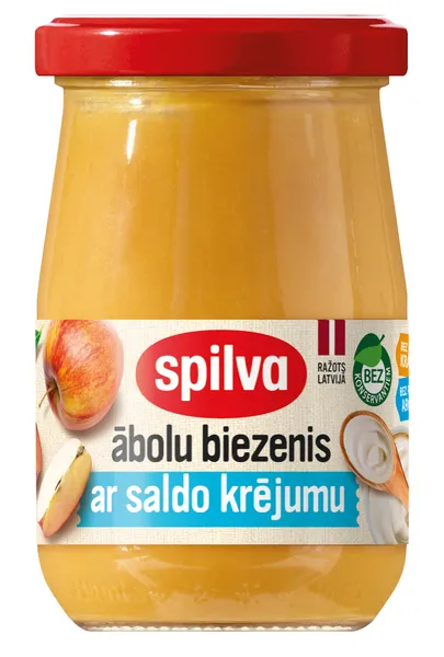 Biezenis Spilva ābolu oriģinālais ar saldo krējumu 300g