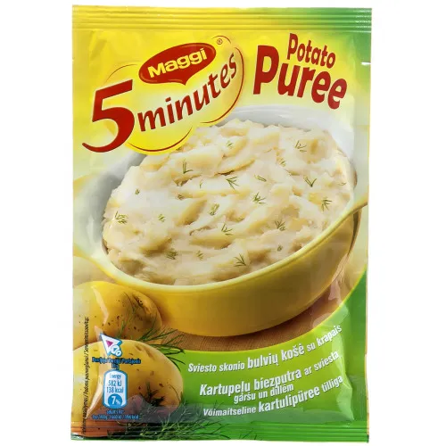 Kartupeļu biezputra Maggi ar sviestu ātri pagatavojamā 35g