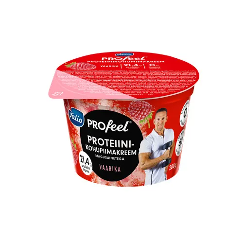Biezpiena krēms proteīna Valio Pro feel aveņu 200gr, Igaunija