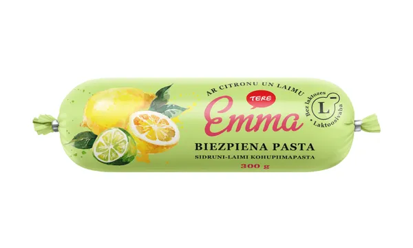 Biezpiena pasta  citronu - laima bez laktozes 300g, Emma