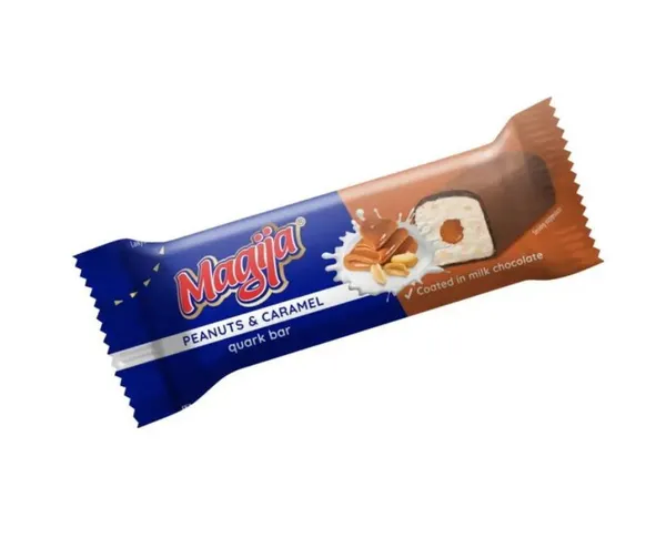 Biezpiena sieriņš MAGIJA ar zemesriekstiem un karameli 40g