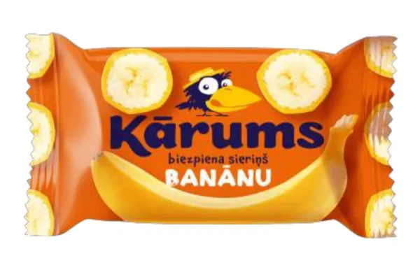 Biezpiena sieriņš KĀRUMS banānu 45g