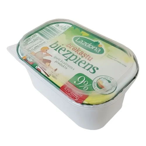 Biezpiens brokastu 9% 380g, Lazdona