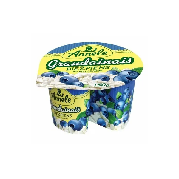 Biezpiens graudainais ar mellenēm 150g, Annele