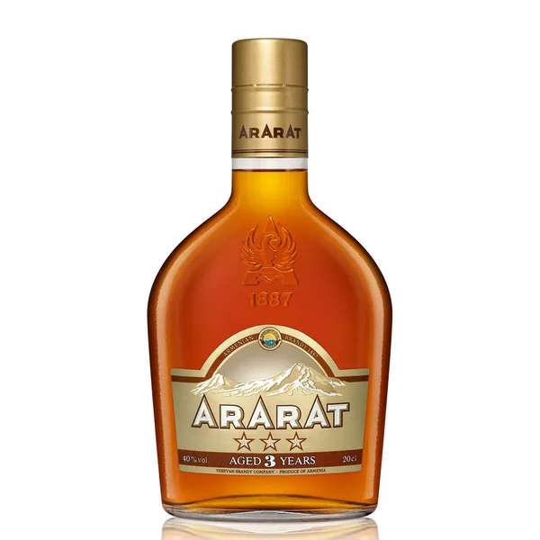 Brendijs Ararat 3* 40% 0.2L