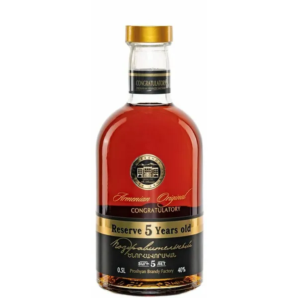 Brendijs Armenian Original Reserve 5YO 40% 0.7l