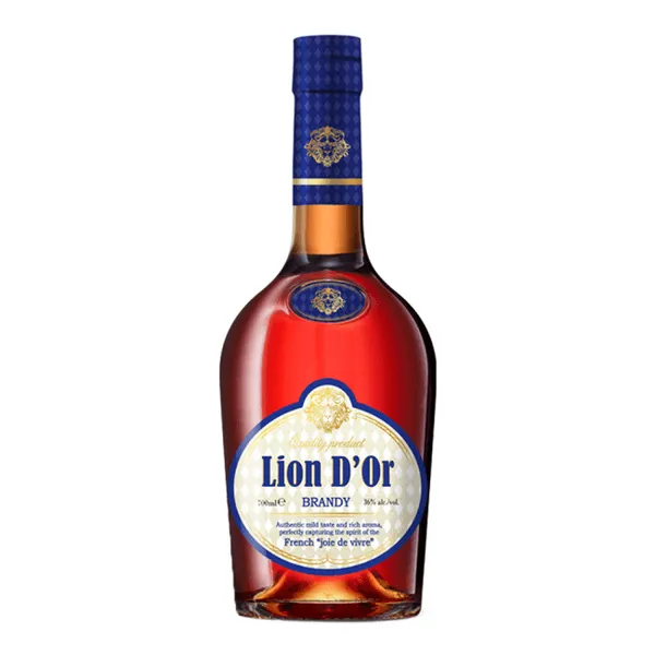 Brendijs LION D'Or, 36%, 0.5l