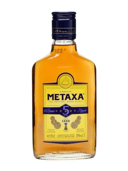 Brendijs Metaxa 5* 38% 0,2l