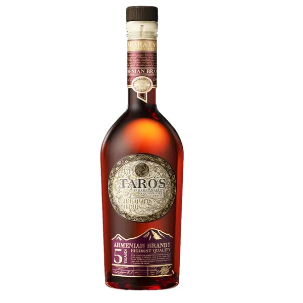 Brendijs Taros 5YO 40% 0.5l