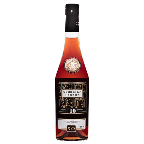 Brendijs"Georgian Legend XO 10 YO"40% 0.50L
