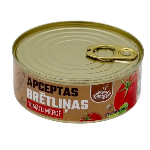 Brētliņas tomātu mērcē 240g/144g