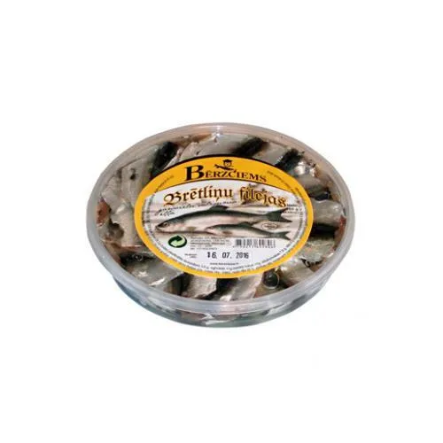 Brētliņu filejas garšvielu sālījumā eļļā 160gr,  Bērzciems