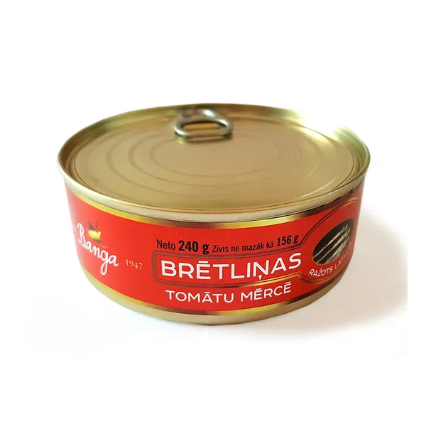 Brētliņas tomātu mērcē 240g/144g