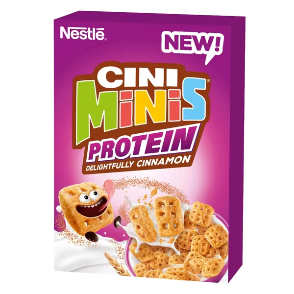 Brokastu pārslas Cini Minis Protein 340g, Nestle