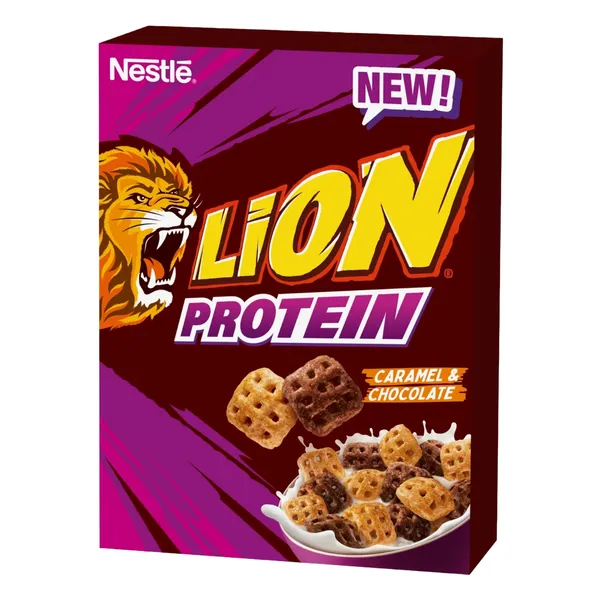 Brokastu pārslas Lion Protein 340g, Nestle