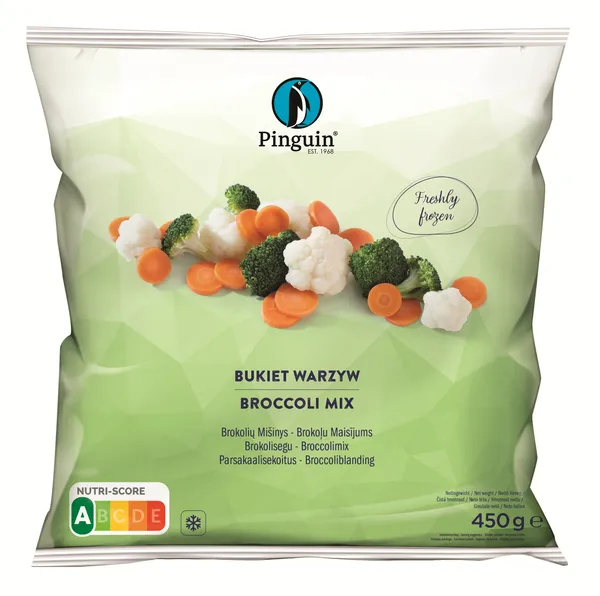 Brokoļu maisījums saldēts 450g, Pinguin