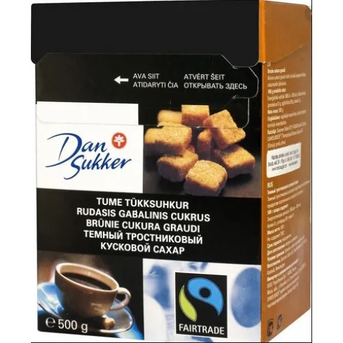 Brūnie cukura graudi Dansukker 0.5kg