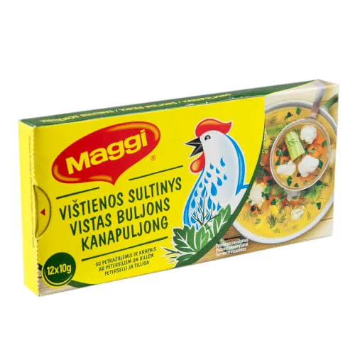 Buljons vistas, ar dillēm un pētersīļiem 12x10g, Maggi