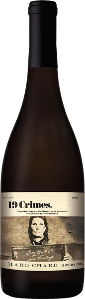 B.vīns 19 Crimes Chardonnay sausais 13.5% 0.75l