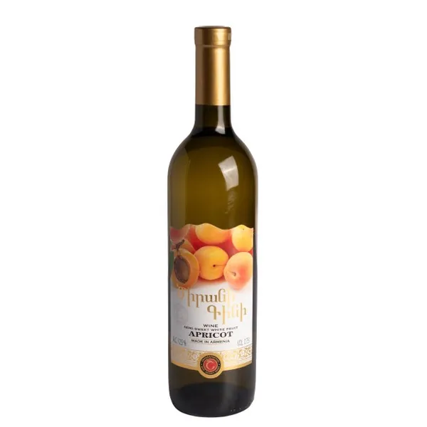 B.vīns Apricot augļu pussaldais 12.5% 0.75l