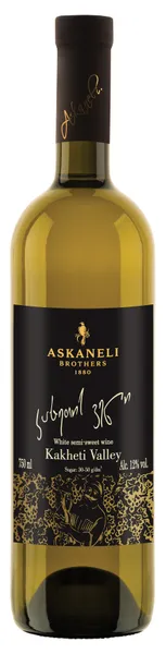 B.vīns Askaneli Kakheti Valley pussaldais 12% 0.75l