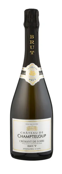 B.vīns Chateau Champteloup Cremant De Loire Brut 12%, sauss