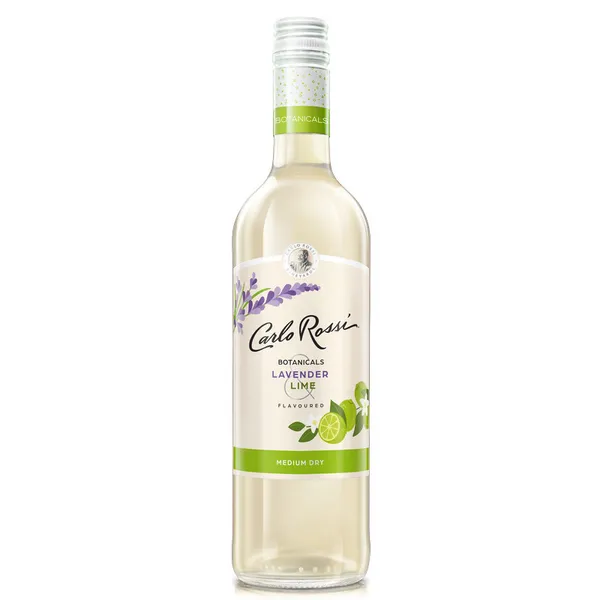 B.vīns C.Rossi Botanicals Lavender  and  Lime 10% 0.75l