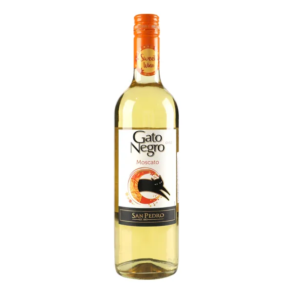 B.vīns Gato Negro Sweet Moscato saldais 12% 0.75l CL