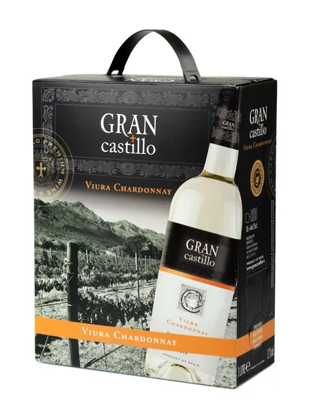 B.vīns Gran Castillo Viura Chardonnay BIB pussaldais 11% 3l