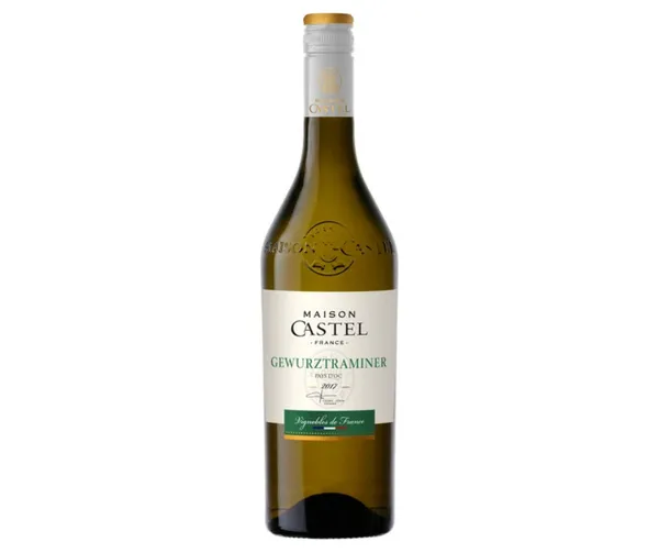 B.vīns Maison Castel Gewurztraminer pussausais 12% 0.75l