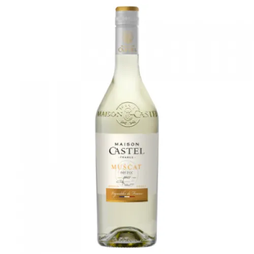 B.vīns Maison Castel Muscat pussaldais 11.5% 0.75l