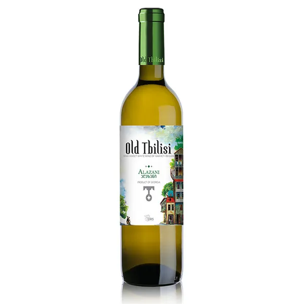 B.vīns Old Tbilisi Alazani saldais 12% 0.75l