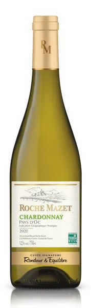 B.vīns Roche Mazet Chardonnay sausais 13% 0.75l