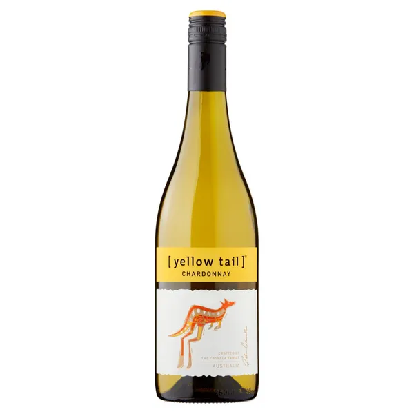 B.vīns Yellow Tail Chardonay sausais 13% 0.75l