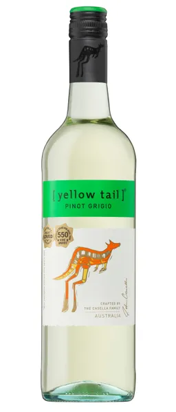 B.vīns Yellow Tail Pinot Grigio sausais 11.5% 0.75l