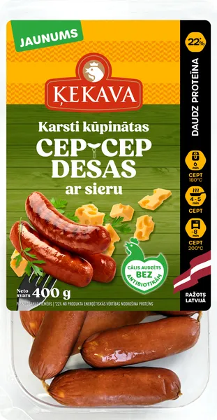 Cāļa desas k/k ar sieru Cep-Cep 400g, Ķekava
